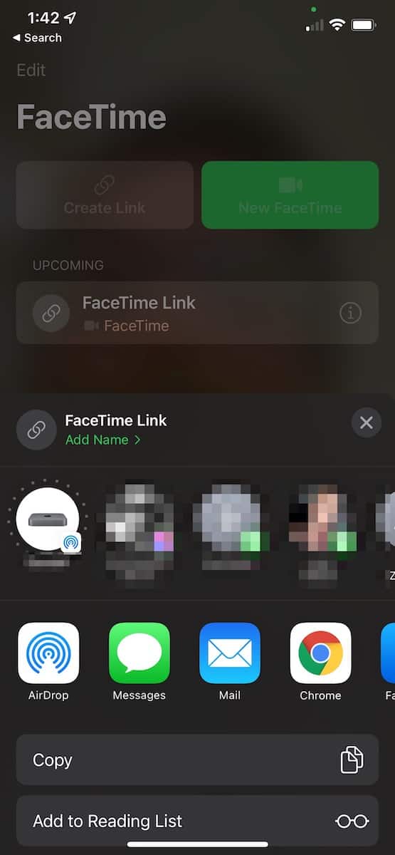 Using FaceTime with Android