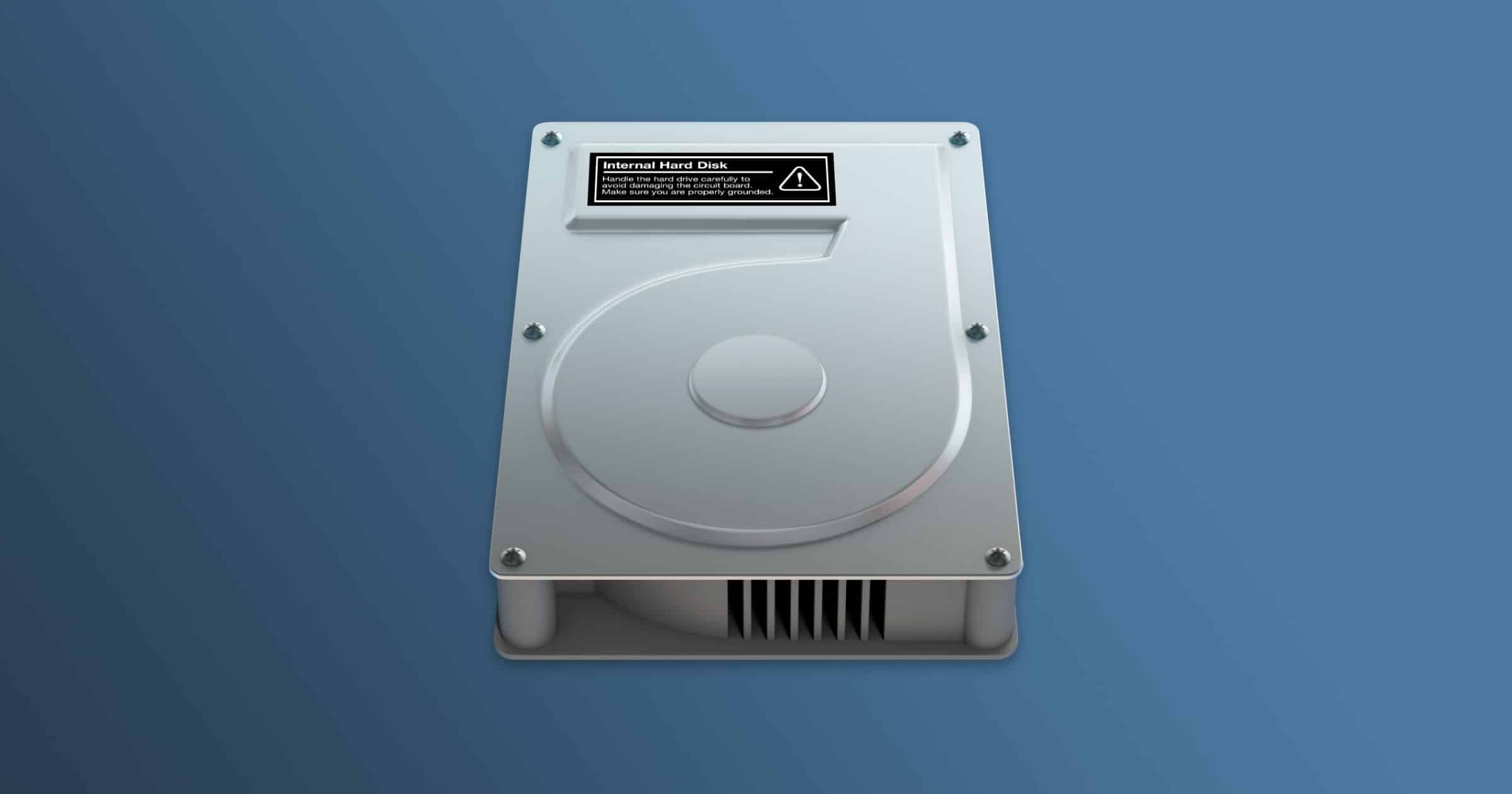 macOS 11 hard drive