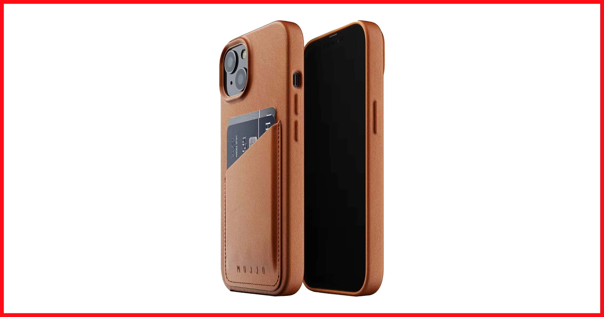 mujjo leather iPhone 13 case