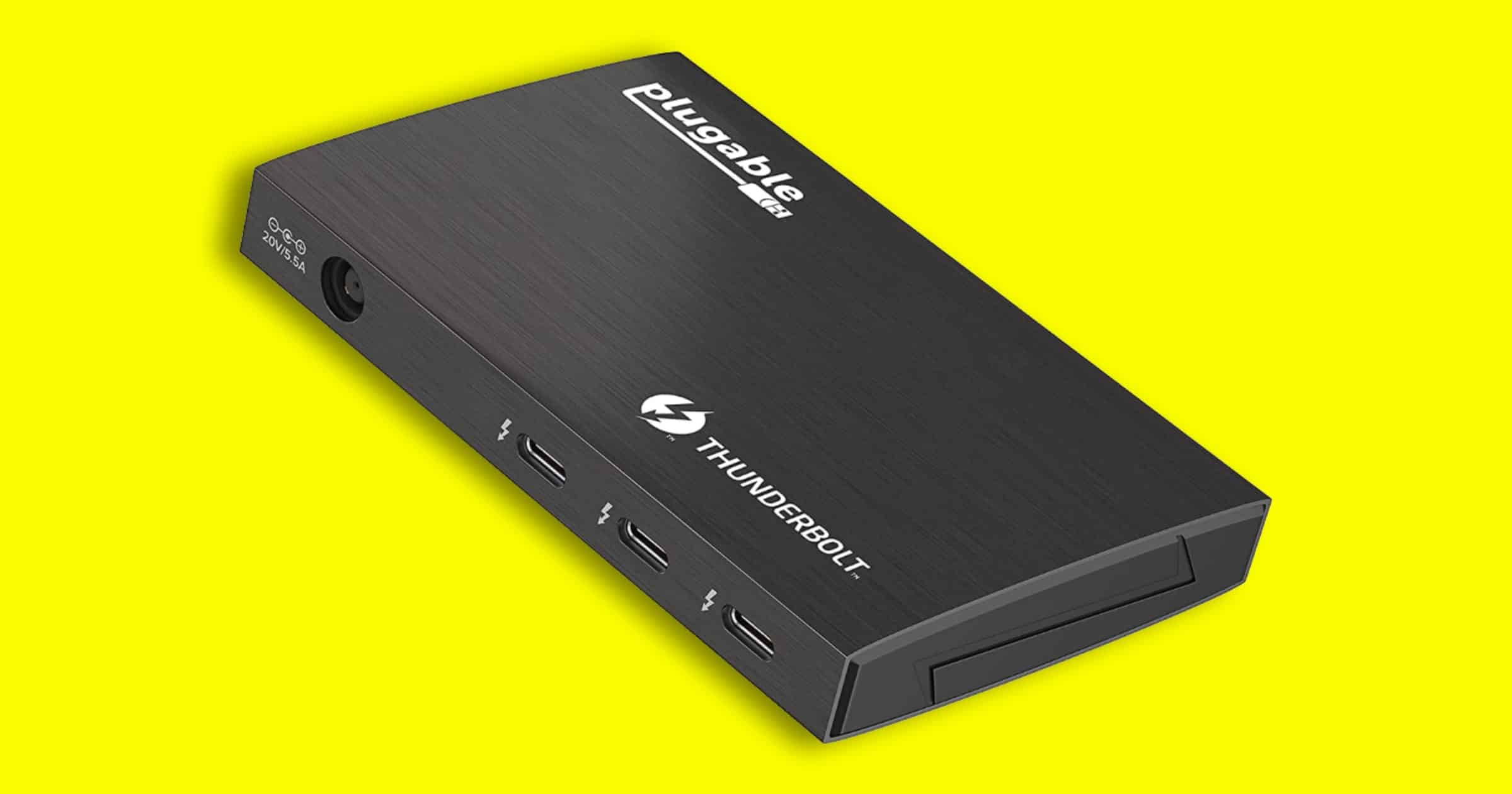 Plugable Launches Thunderbolt 4 Hub With USB-C Design