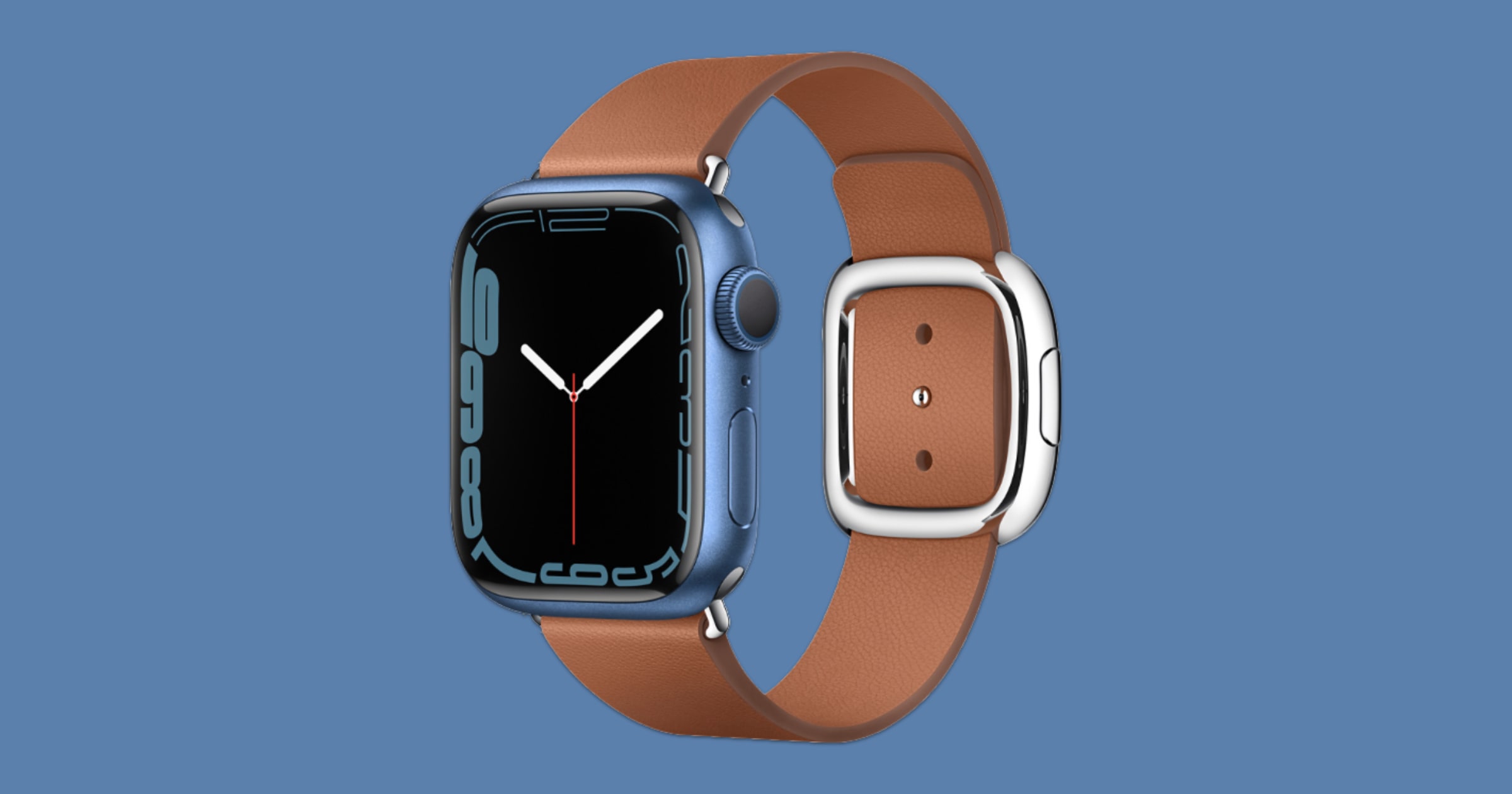 Apple Watch series 7 blue aluminum