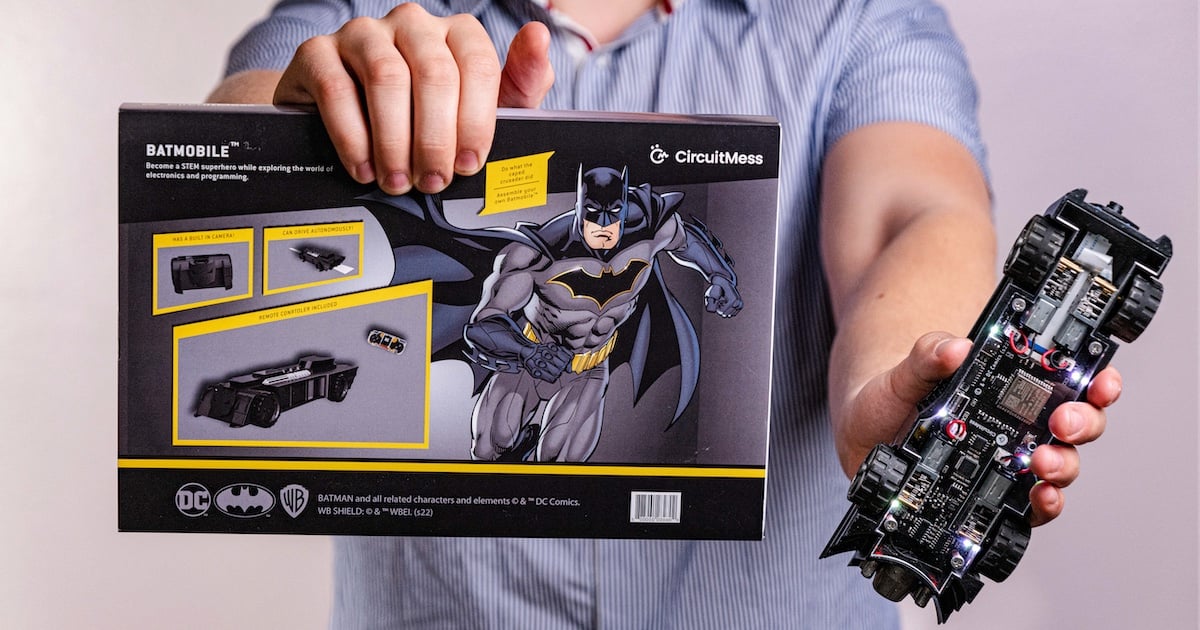CircuitMess Batmobile Hero Image