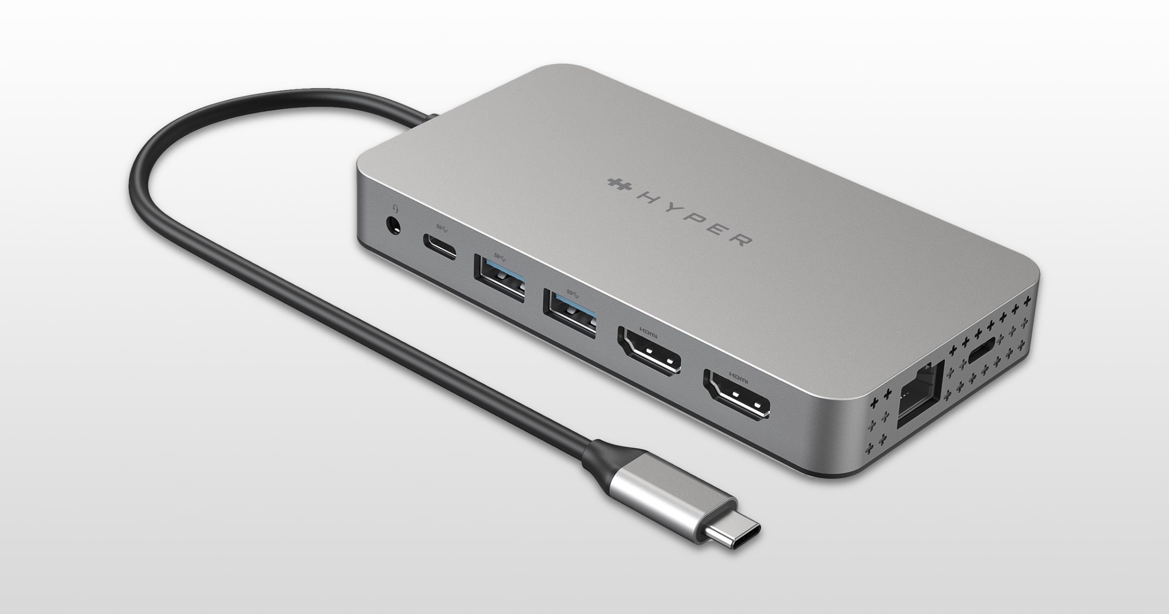 HyperDrive Dual 4K HDMI 10-in-1 USB-C Hub