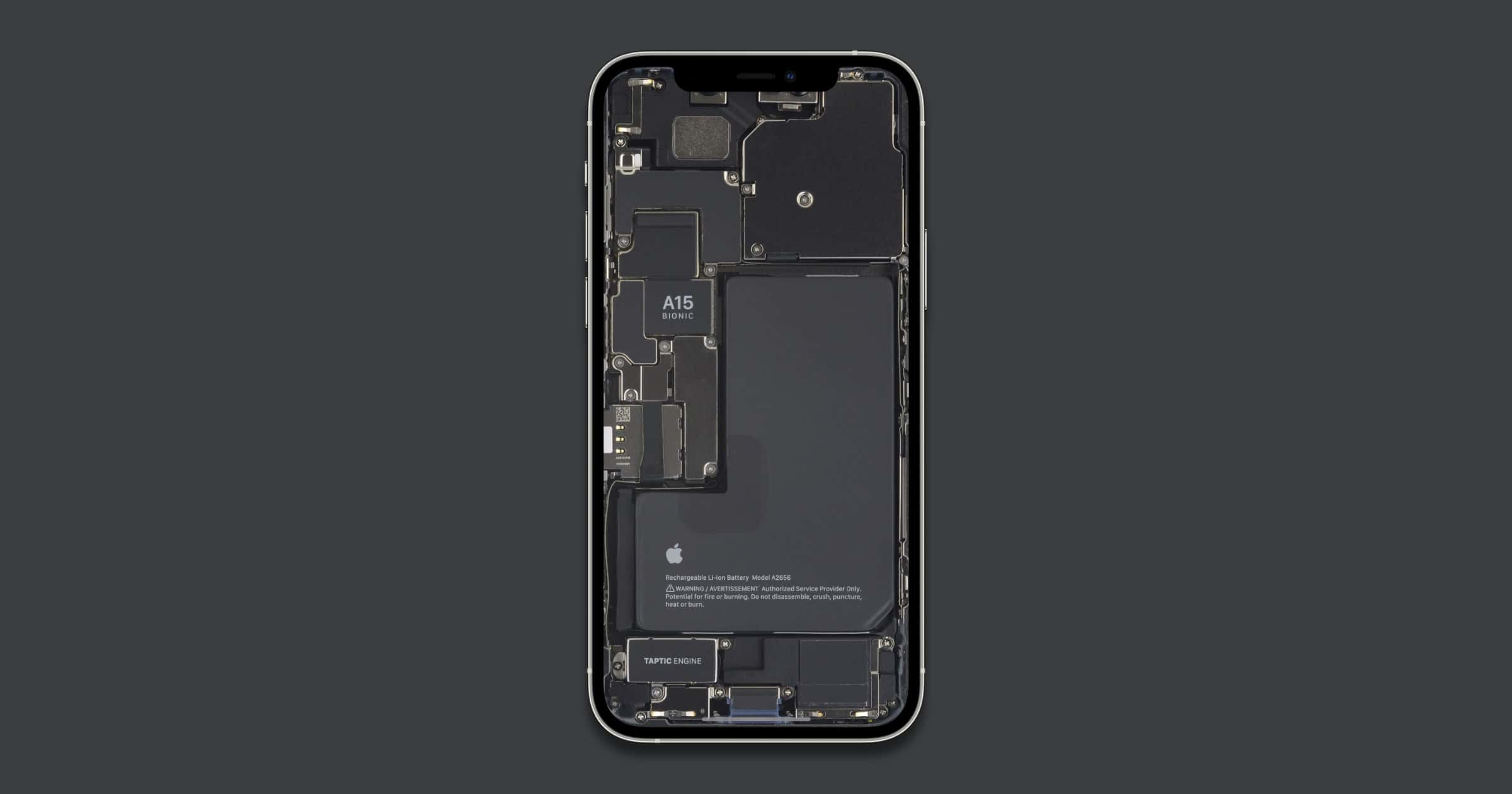 iFixit Shares New Teardown Wallpapers for iPhone 13 Pro Models