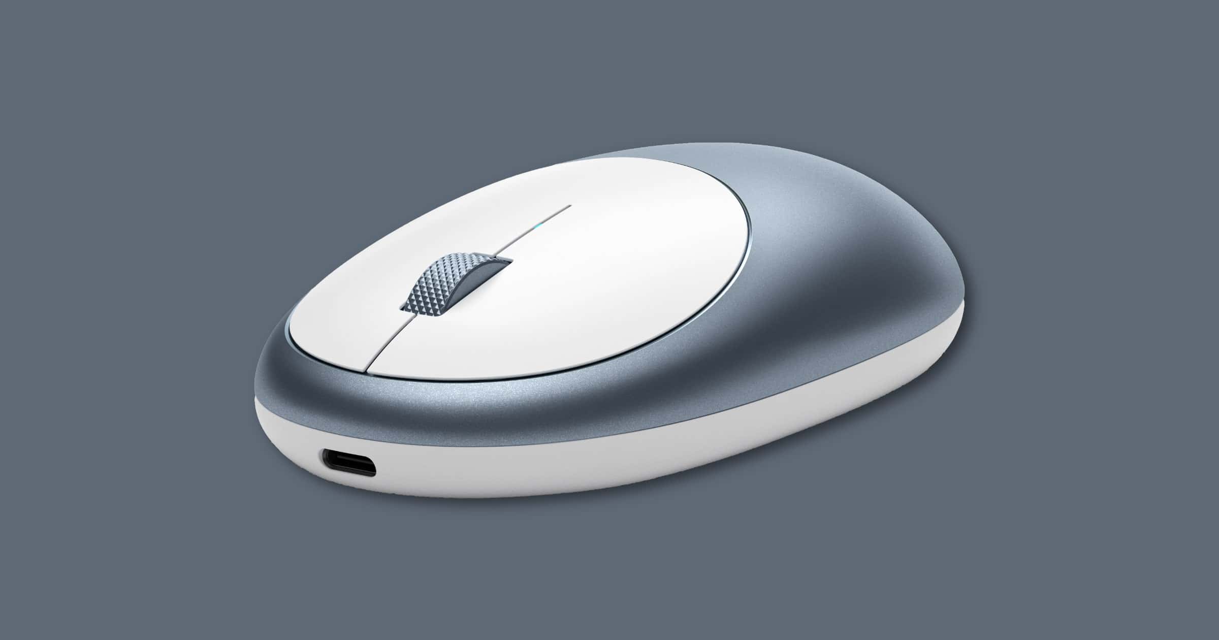 satechi blue M1 wireless mouse