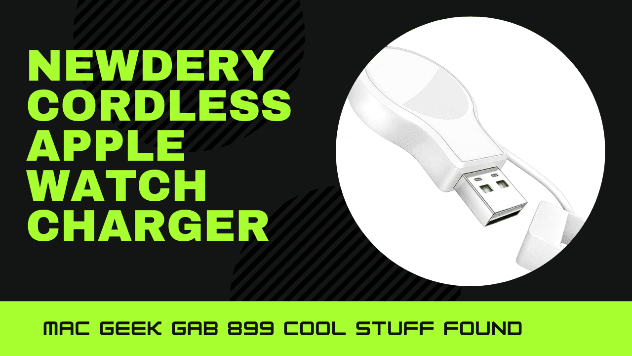 Newdery Cordless Apple Watch Charger The Mac Observer