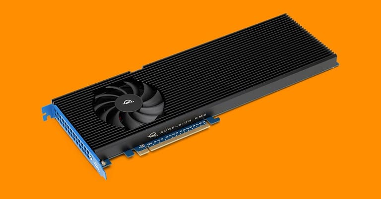 OWC Announces Accelsior 8M2 PCIe SSD With Up to 64 Terabyte Storage