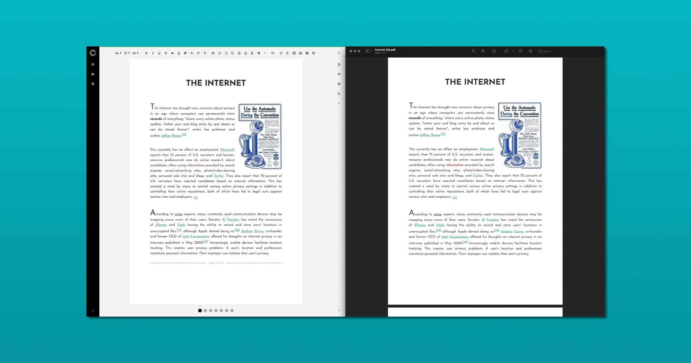 Cryptee Update Brings Encrypted PDFs and Print-Accurate Editing