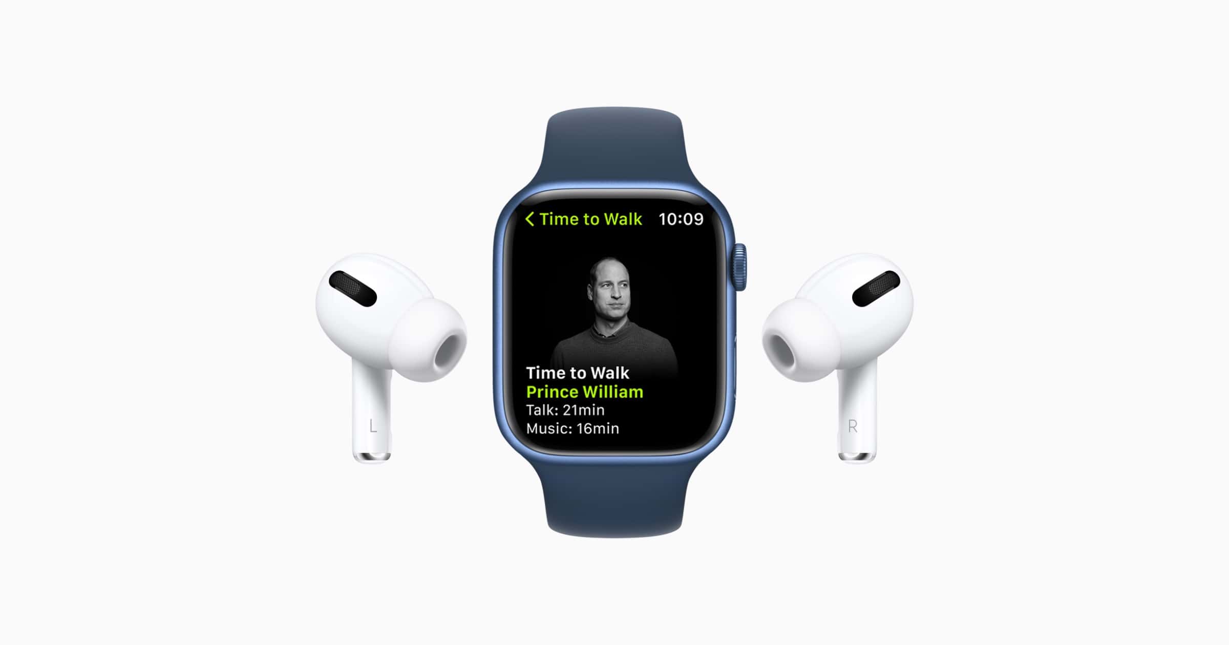 Prince William Apple Fitness+ Time to Walk Now Available [Updated]