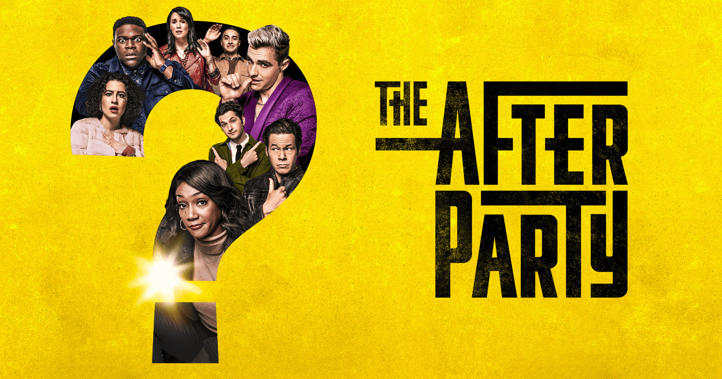 The Afterparty Apple TV+ key art