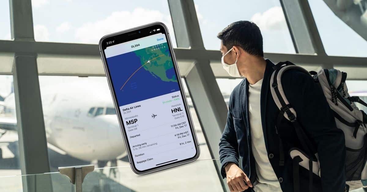 iOS 15 Lets You Track Flights in Messages