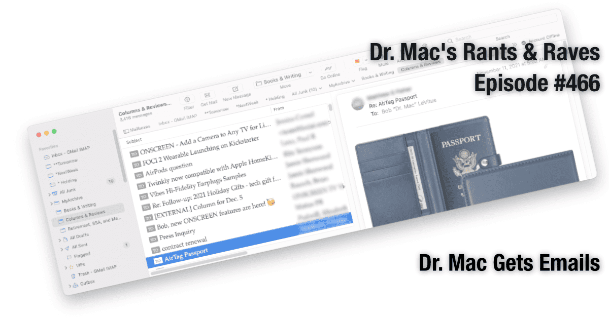 Dr. Mac Gets Emails