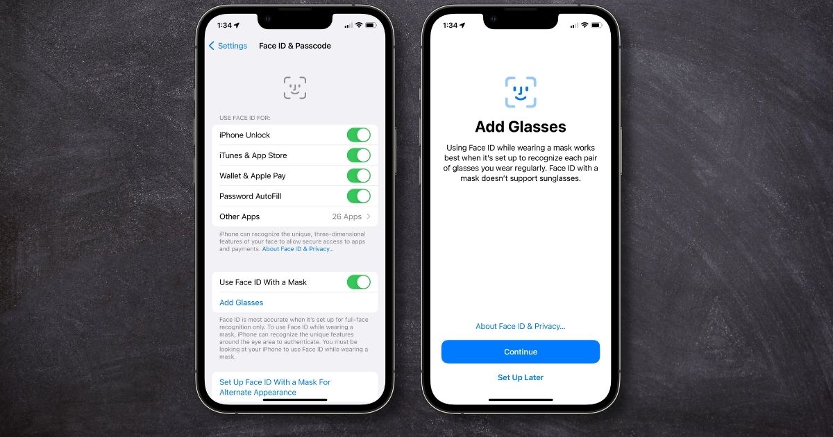 Apple Releases iOS 15.4 Beta, and Now Anyone Can Use Face ID With a Mask