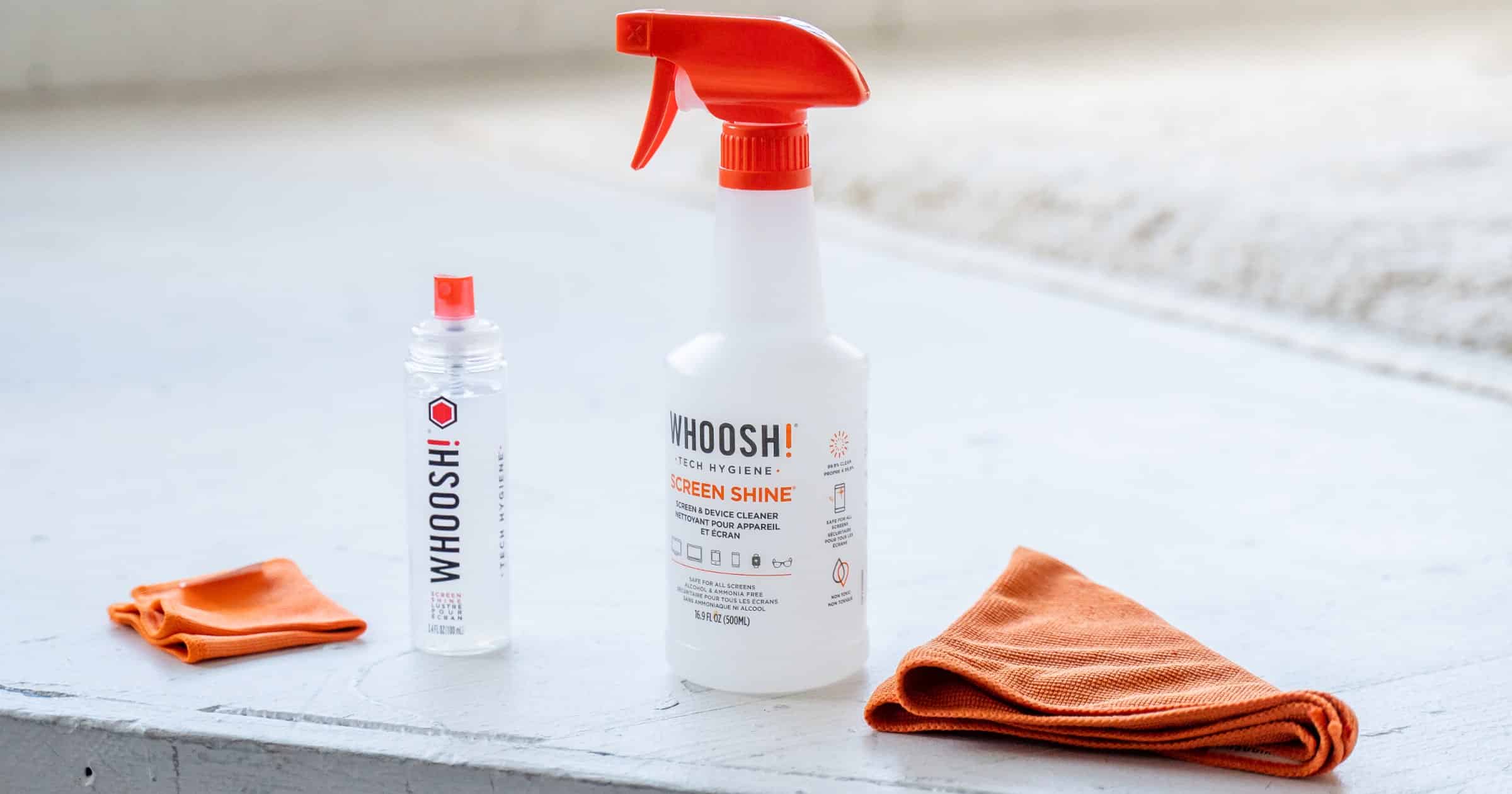 CES 2022: WHOOSH! Announces Eco-Friendly Screen Cleaner