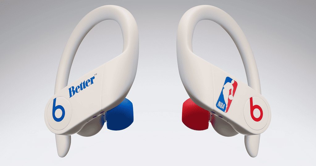 Bearts Powerbeats Pro NBA 75th Anniversary earphones