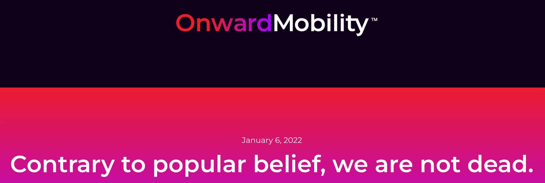 OnwardMobility 5G Blackberry - We Are Not Dead