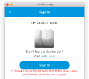 My Cloud Home: WD Discovery Desktop App End of Support