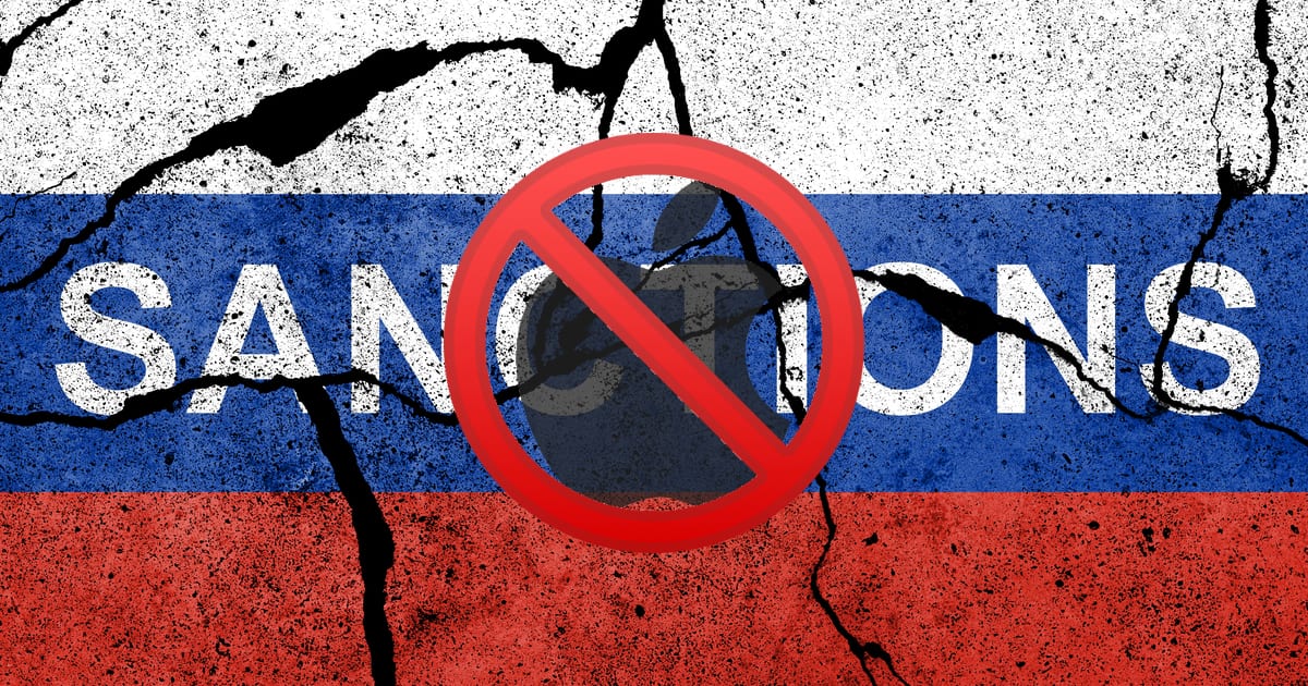 Apple Needs to Suspend Sales to Russia