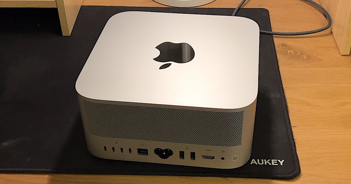 Mac Studio Received Early Rear