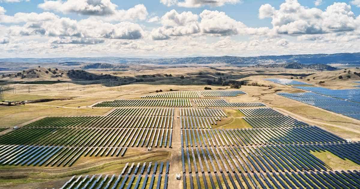 Apple Solar Farm creates green energy