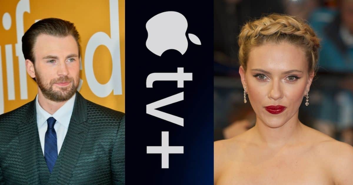 Apple TV+ Scores Scarlett Johansson, Chris Evans in ‘Project Artemis’