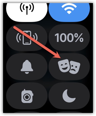 apple watch theater mode