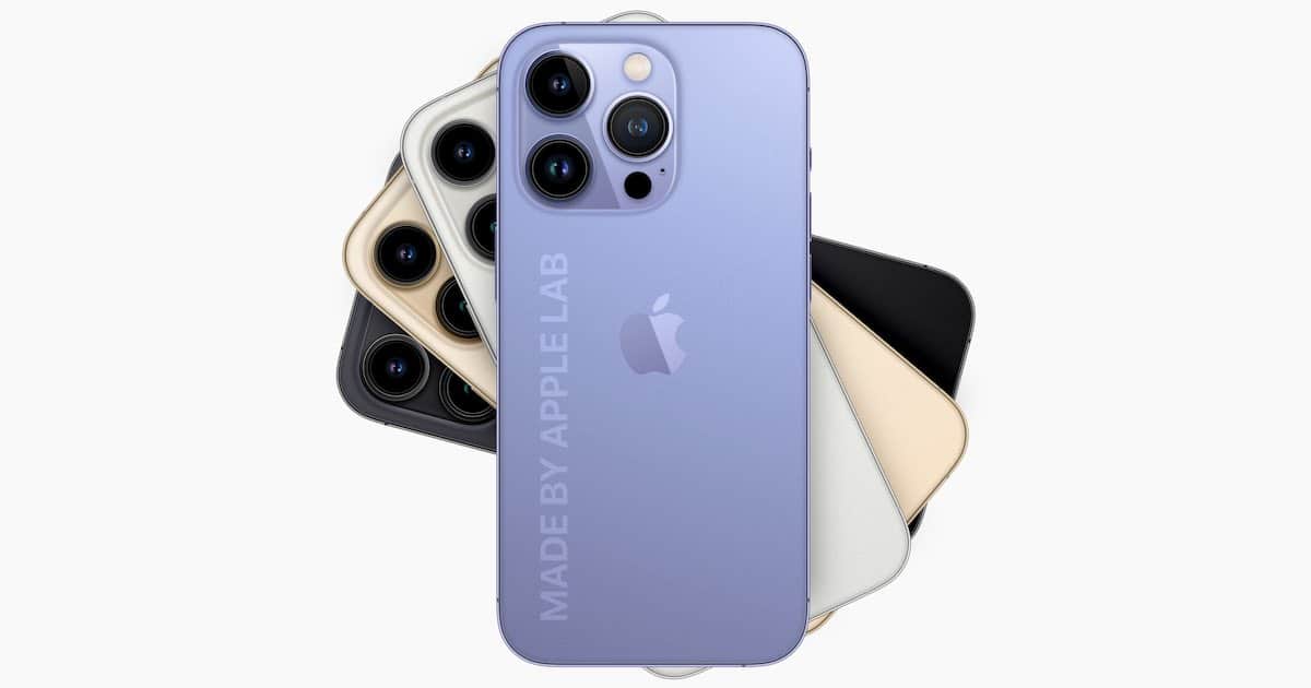 Unverified Leak Suggests Purple iPhone 14 Pro Option