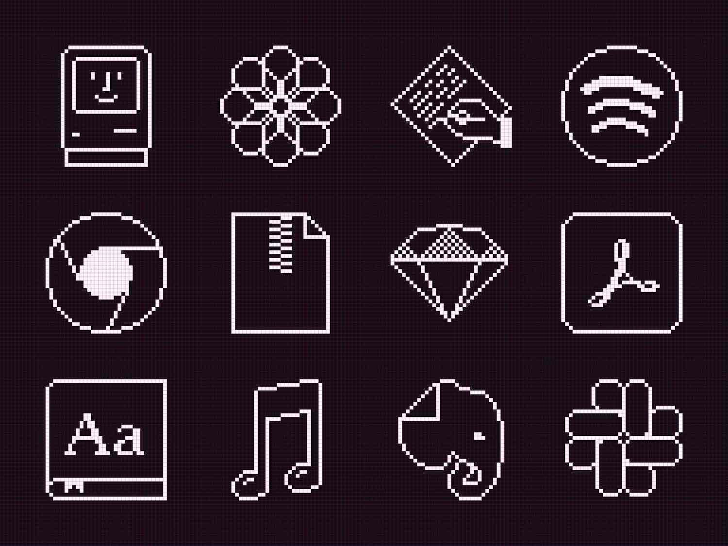 Mac Old School Icons