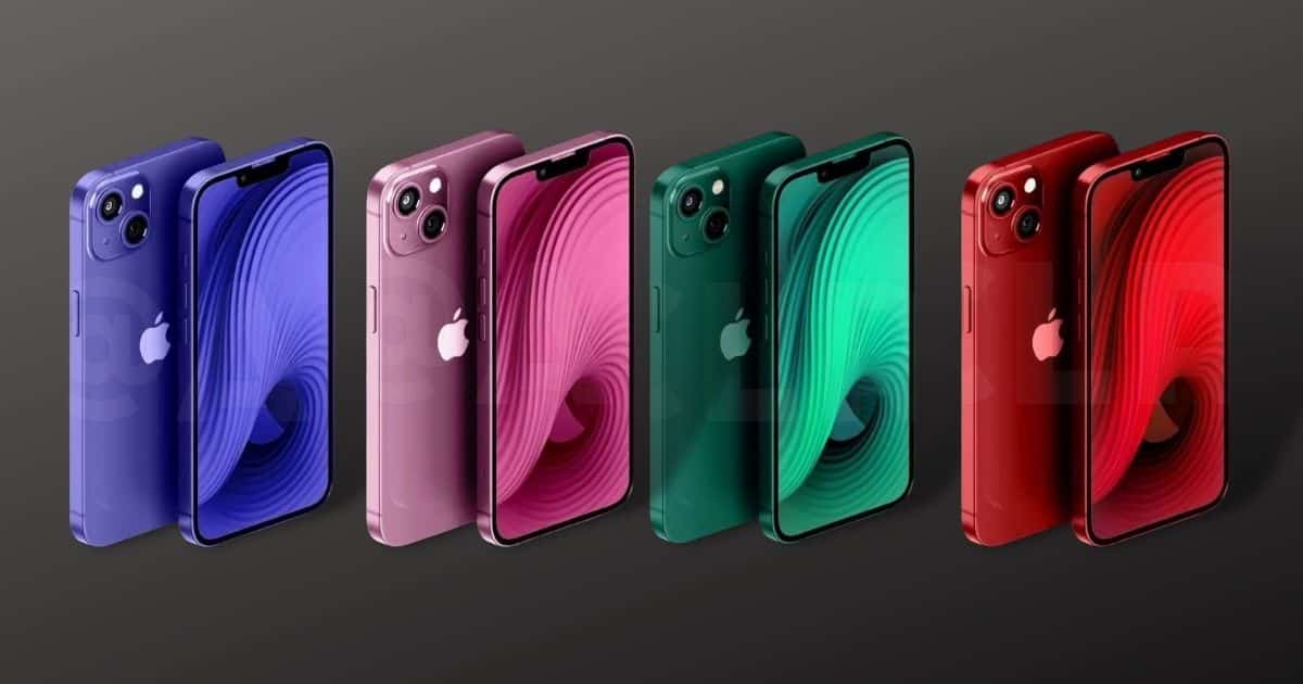 Full Range of iPhone 14 Color Options Detailed in Purported Leak