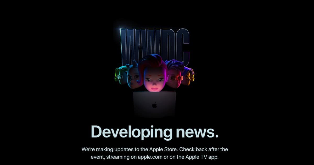Apple Store Down Ahead of WWDC Keynote