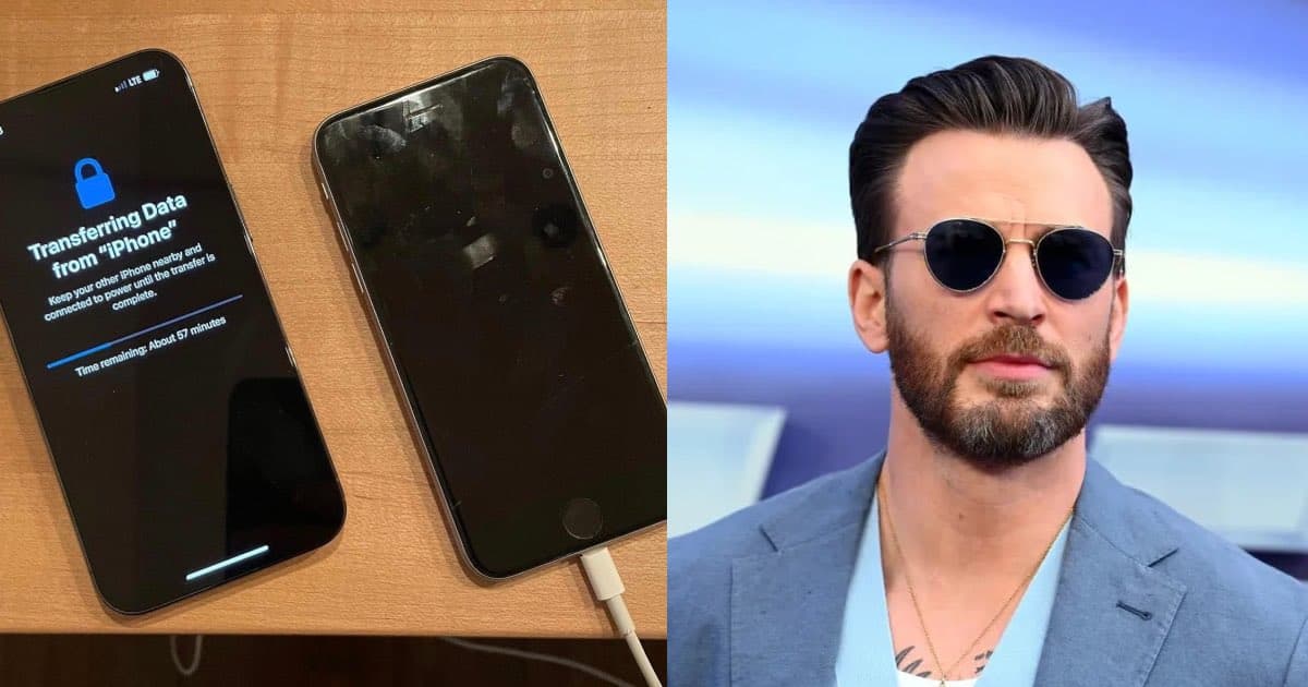 Chris Evans Stuns the Internet By Upgrading His iPhone 6