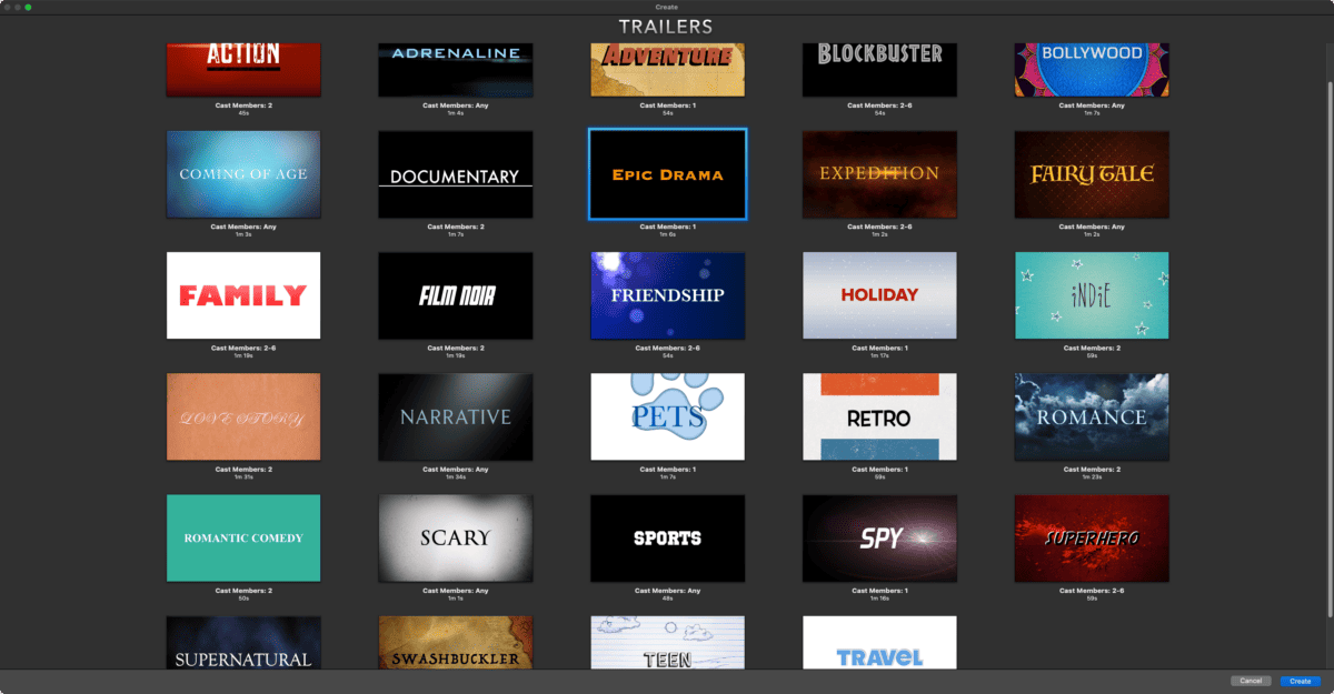 iMovie’s BestKept Secret Trailers The Mac Observer