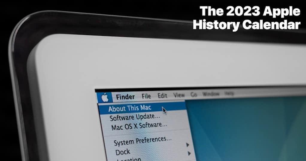 '2023 Apple History Calendar' Celebrates Famous and Obscure Apple ...