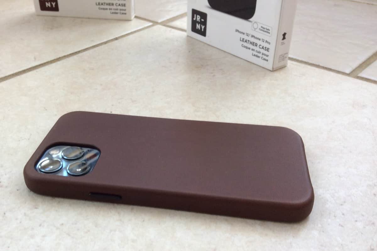 Journey iPhone 12 Leather Case iPhone 12 Mini / SaddleBrown