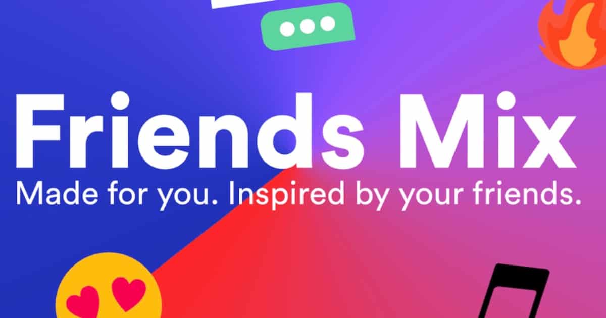 Spotify Introduces ‘Friends Mix’ Bringing Even More Personalized Playlists to Users