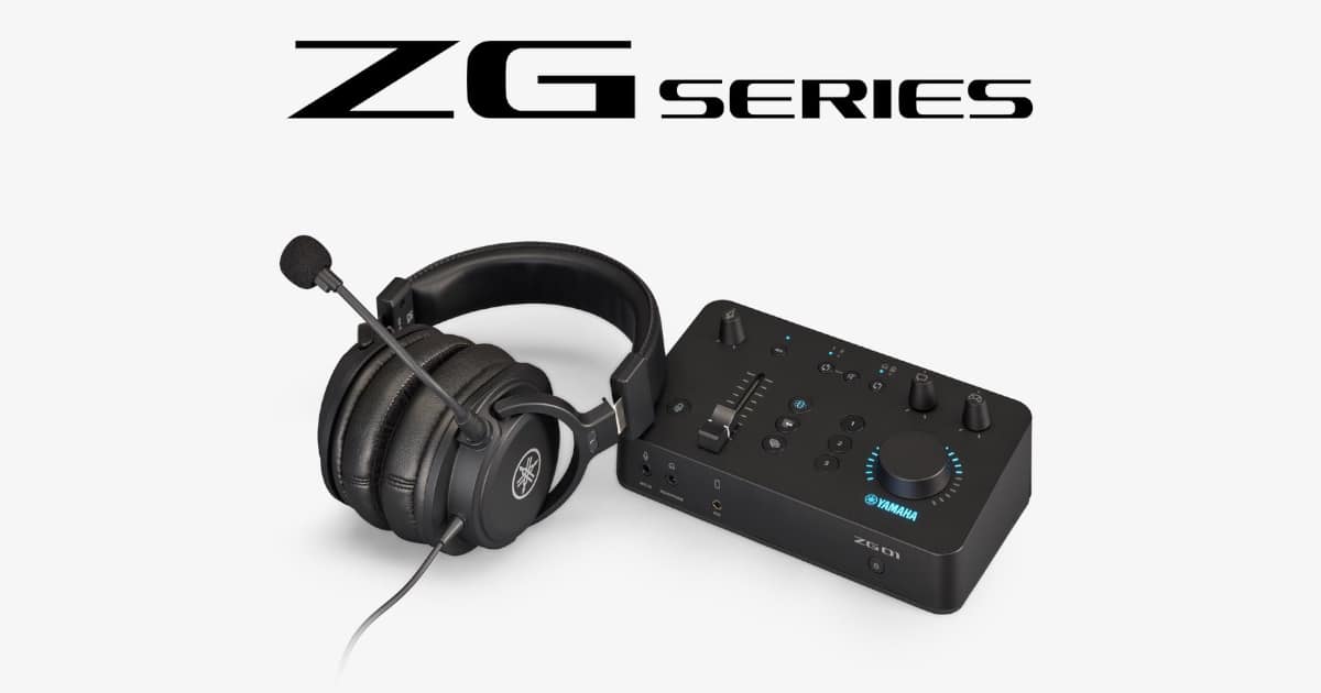 Yamaha Announces U.S. Launch of ZG Gaming Mixer and Headset