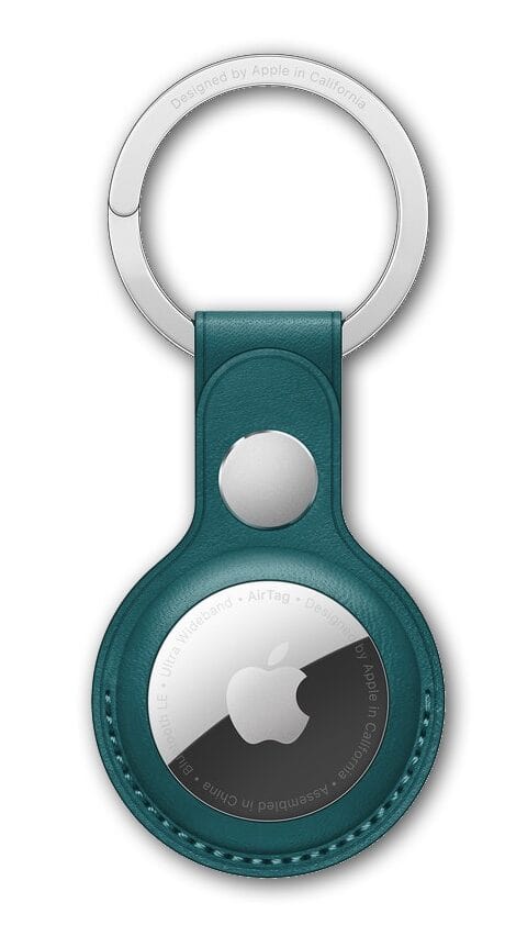 Apple AirTag Leather Key Ring