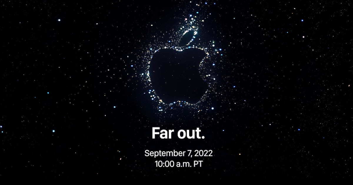Apple Announces September 7 ‘Far Out’ Event to Launch iPhone 14