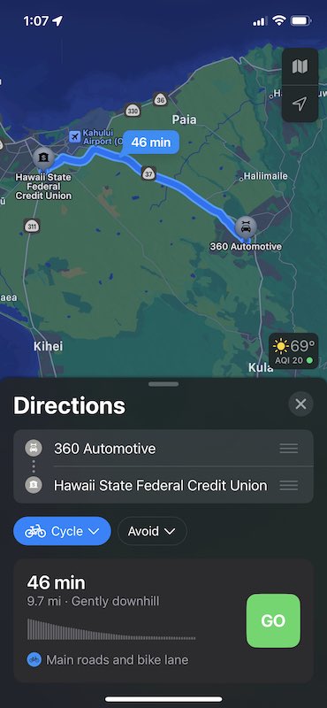 Apple Maps Now Has Cycling Directions for All 50 U.S. States
