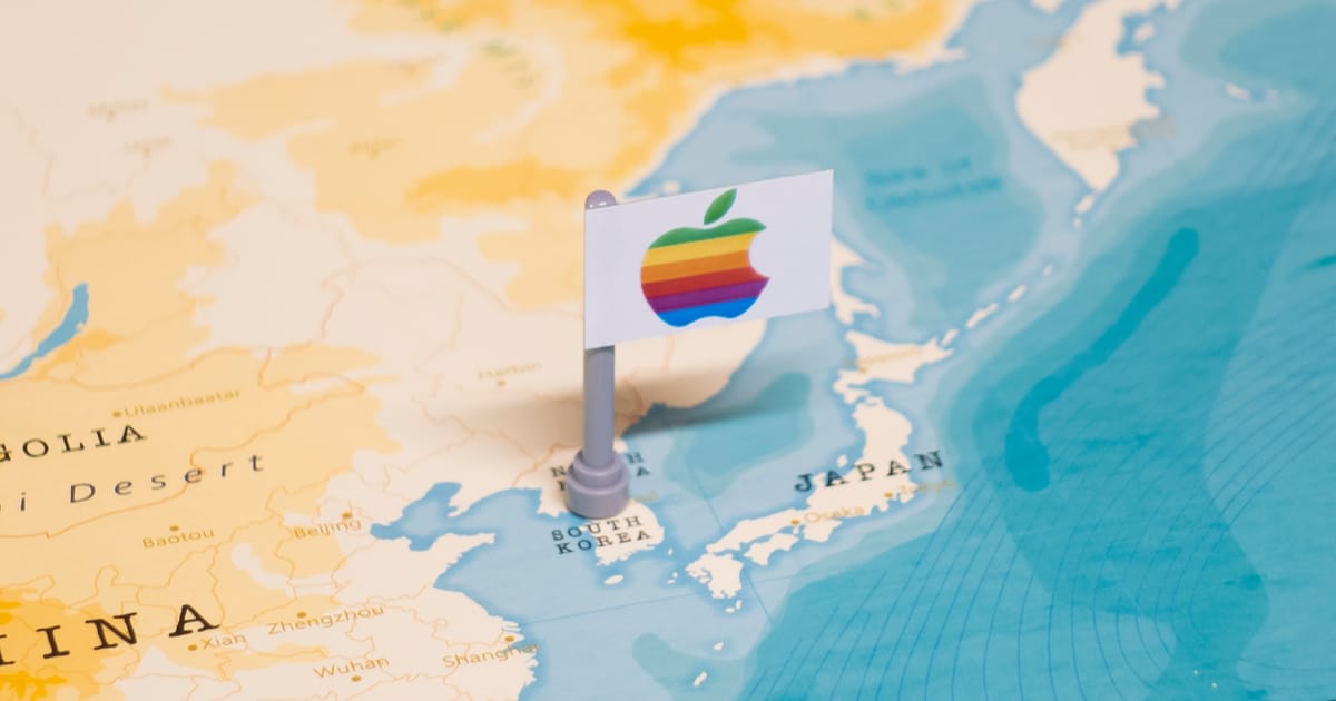 South Korea Apple in-app payment law
