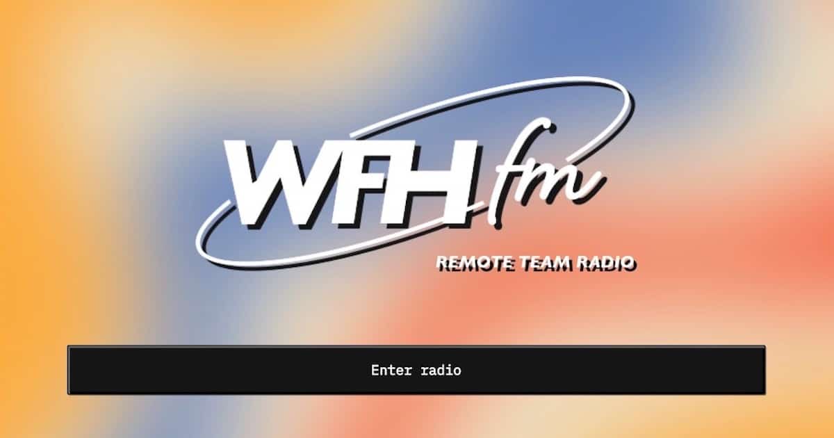 Remotion Developers Deliver New Way to Share Fun Custom Digital Radio Stations with WFH.FM