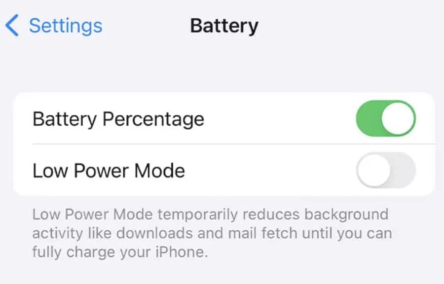 iOS16BatteryPercentageiPhoneInTextAug2022