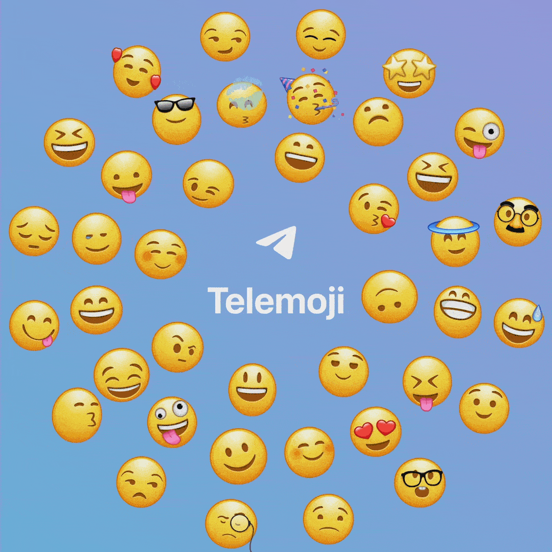 Telemoji Telegram animated emoji