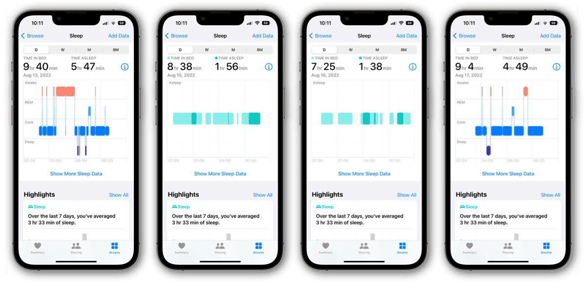Keep Better Track of Your Sleep With watchOS 9