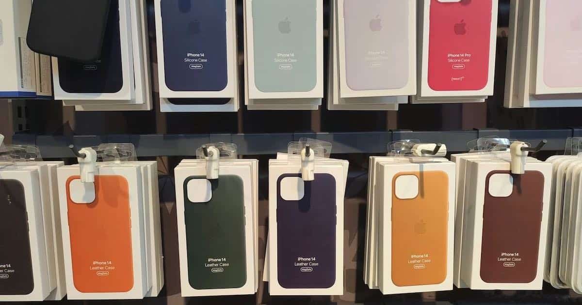Twitter User Allegedly Showcases Apple’s New Leather and Silicone Cases for iPhone 14 Series