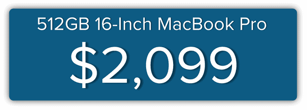 512GB 16-Inch MacBook Pro