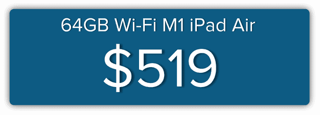 64GB Wi-Fi M1 iPad Air