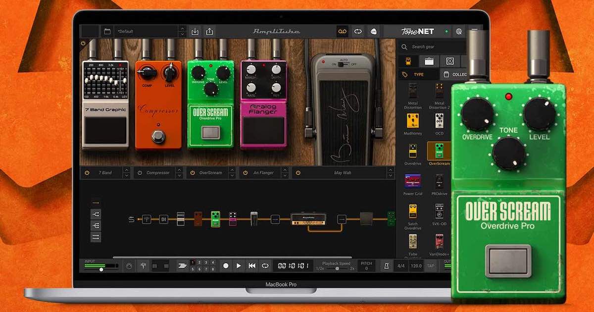 AmpliTube 5 Users Can Receive a Free AmpliTube OverScream Through New Promotion