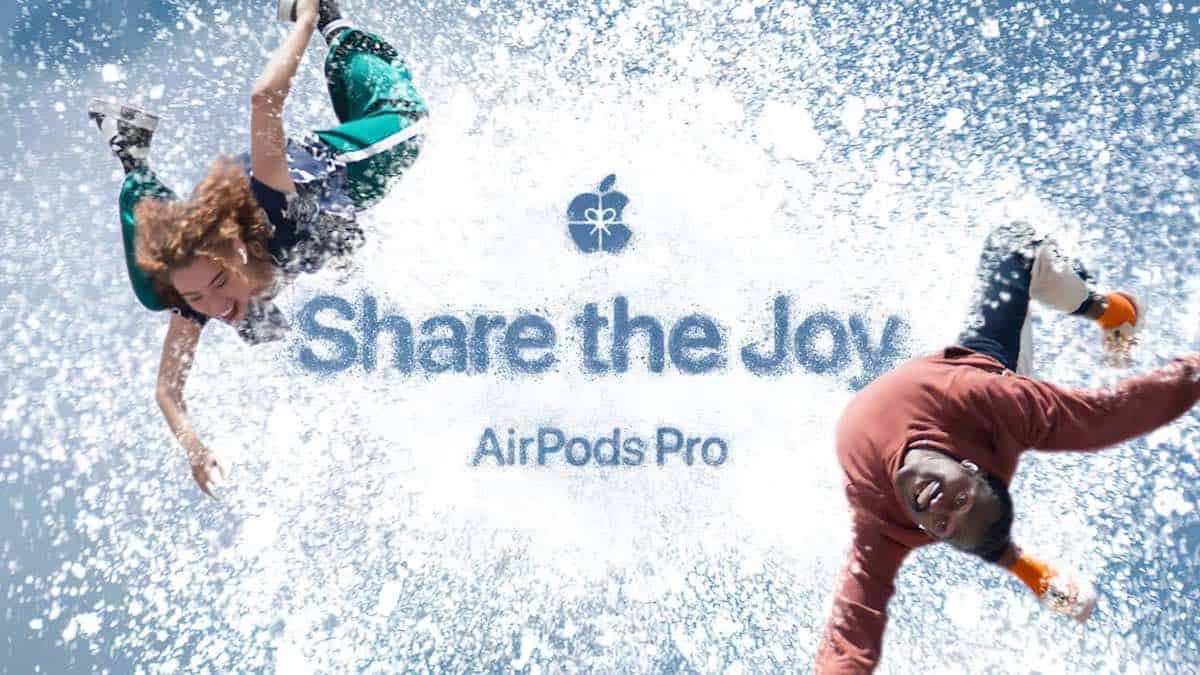 Apple Wants You To Explode with Holiday Excitement in New AirPods Pro ‘Share the Joy’ Promo