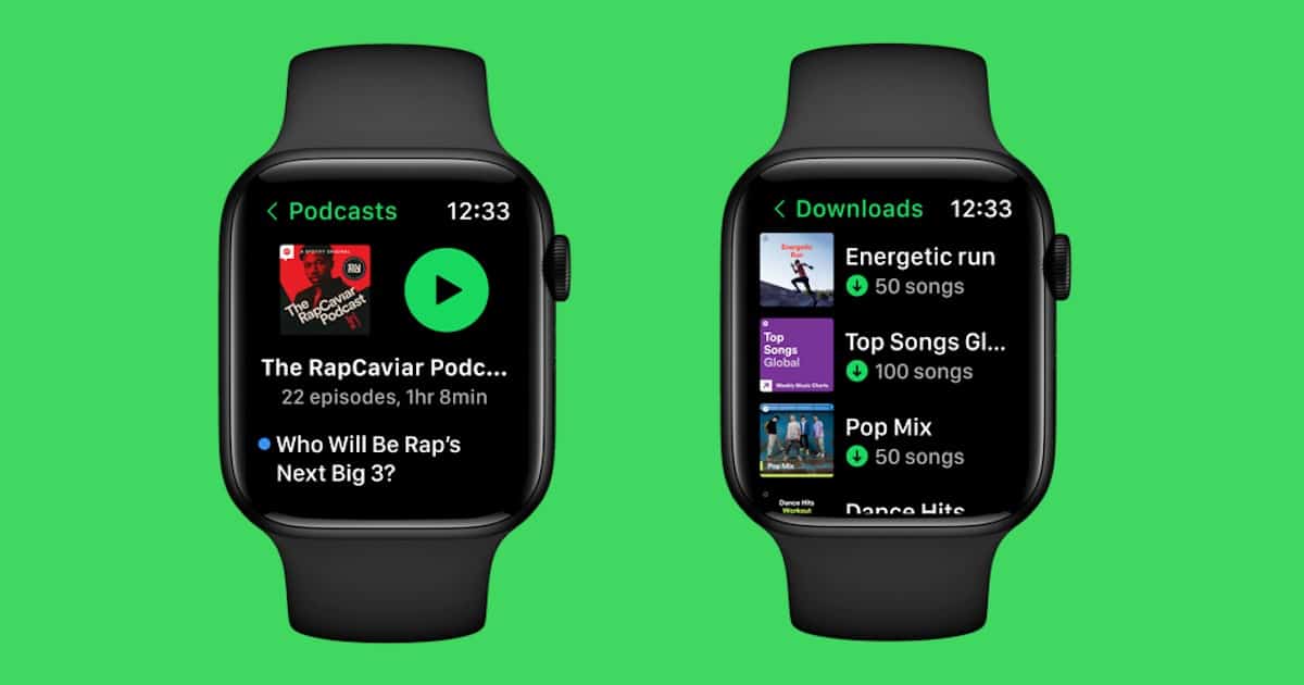 Spotify Delivers a New Listening Experience for Apple Watch Users in Thanks to Update